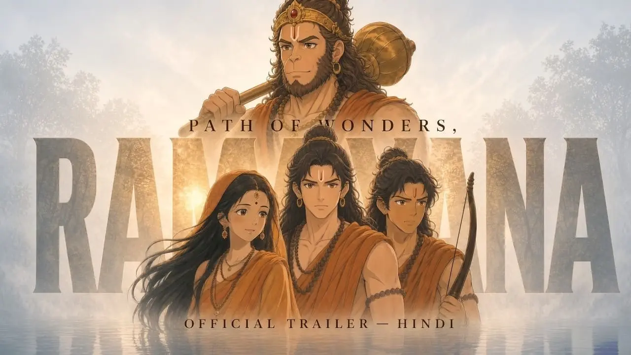 Ramayana Path of Dharma Trailer Out A Unique Anime Style Web Series With Top Hindi Voice Actors